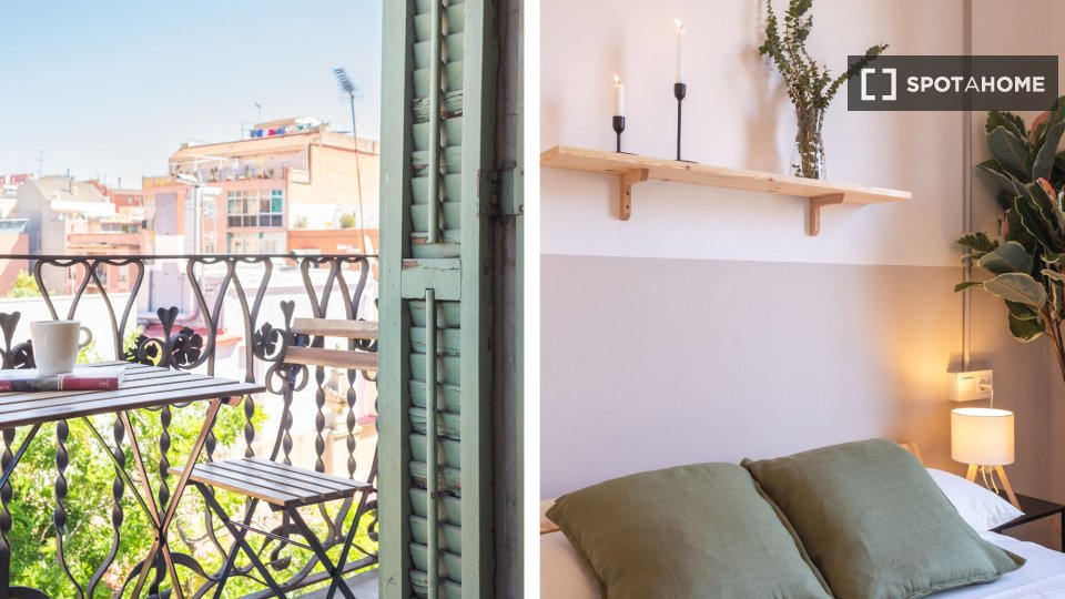 Double room Barcelona, 4 beds, 90m² — photo 11