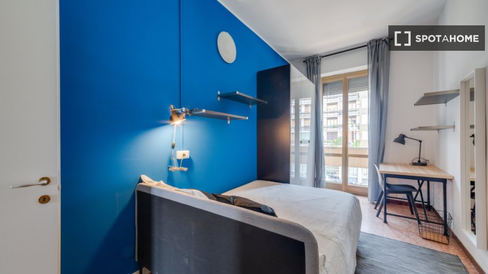 Double room Milan, 5 beds, 123m² — photo 1