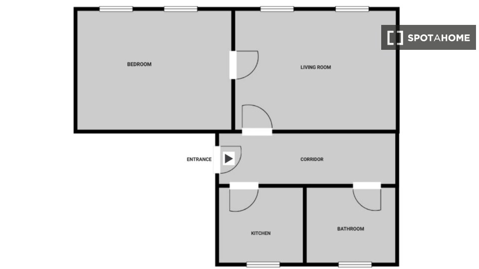 Apartment Berlin, 1 bed, 67m² — photo 9