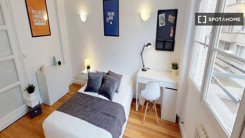 Camera doppia Parigi, 5 camere, 90m² — foto 10