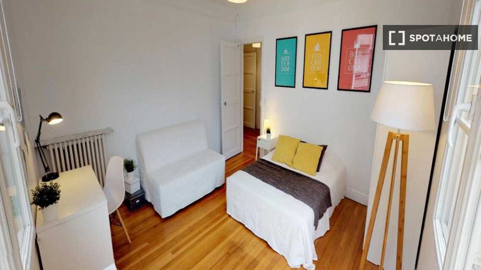 Camera doppia Parigi, 5 camere, 90m² — foto 13