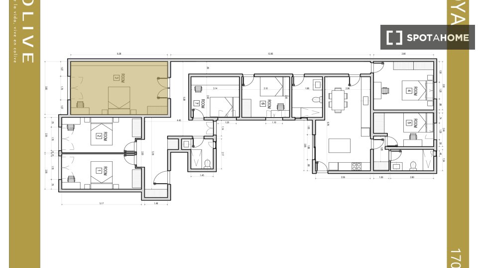 Double room Madrid, 7 beds — photo 38
