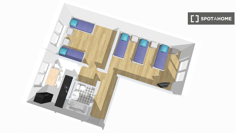 Apartment Berlin, 2 beds, 50m² — photo 5