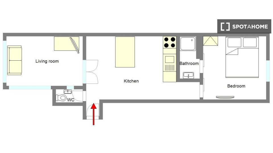 Apartment Paris, 1 bed — photo 11