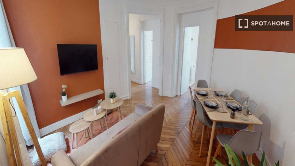 Double room Paris, 4 beds, 100m² — photo 2