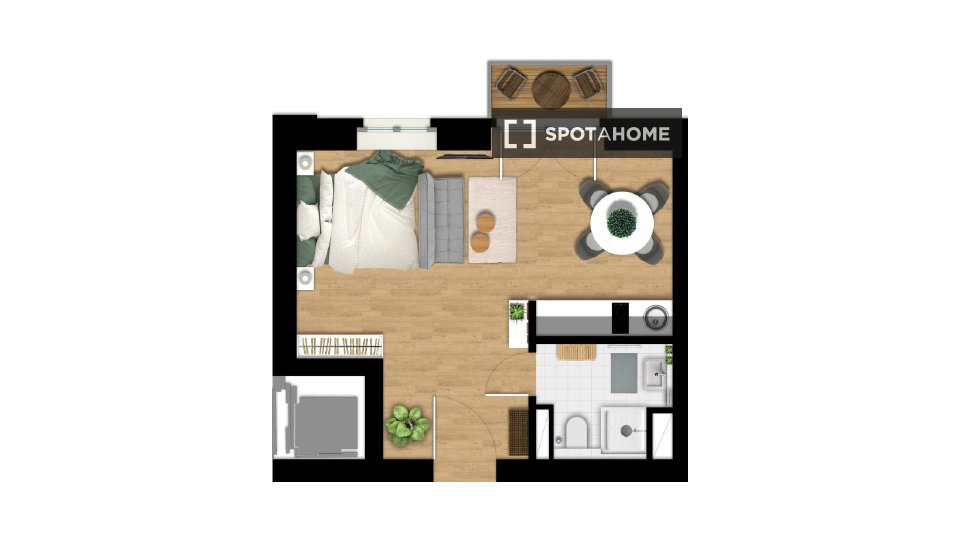 Apartment Berlin, 1 bed, 35m² — photo 9