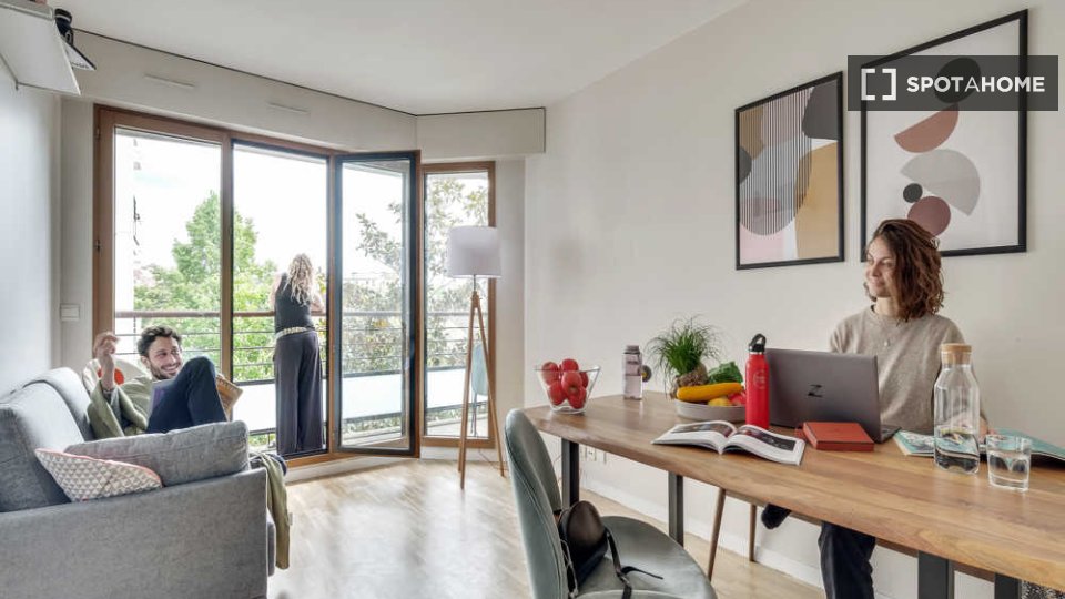 Chambre double Paris, 7 chambres, 90m² — photo 16