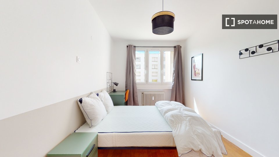 Stanza in appartamento condiviso in affitto a Lione. - en Lyon