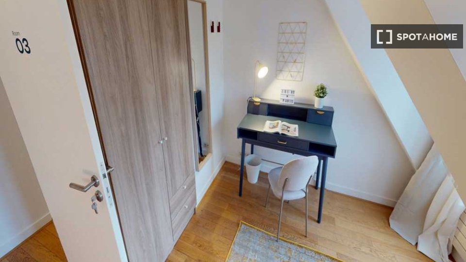 Camera doppia Parigi, 4 camere, 90m² — foto 19