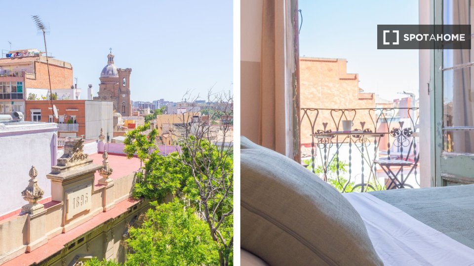 Double room Barcelona, 4 beds, 90m² — photo 14