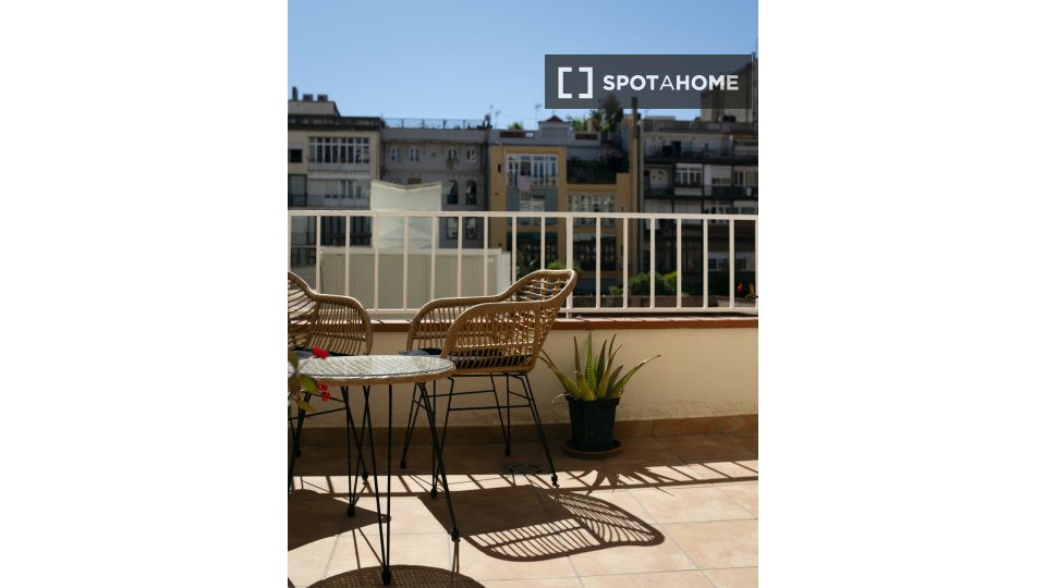 Habitación doble Barcelona, 5 habitaciones, 100m² — foto 3
