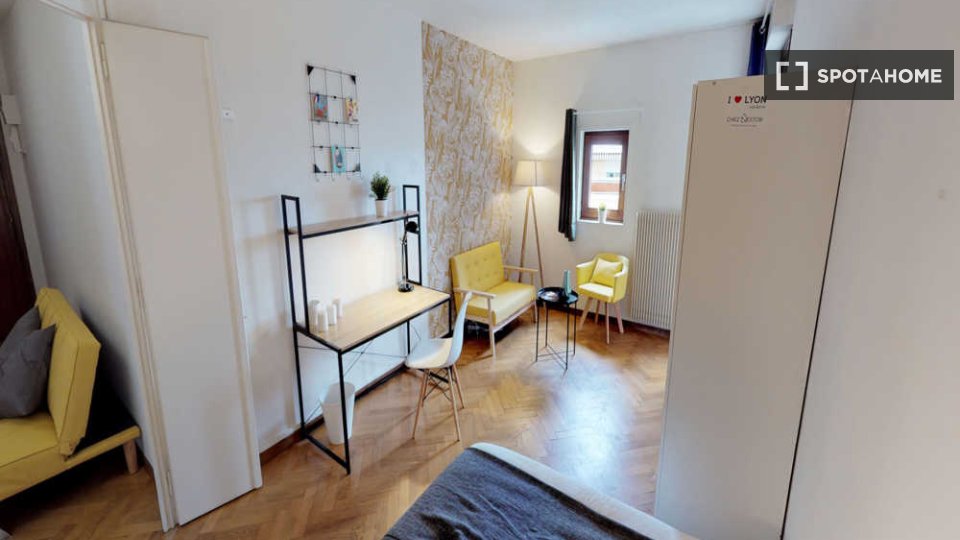 Habitación doble Lyon, 5 habitaciones, 110m² — foto 17