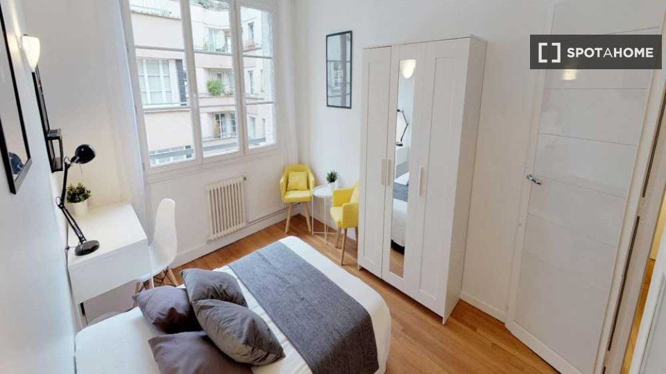 Camera doppia Parigi, 5 camere, 90m² — foto 3