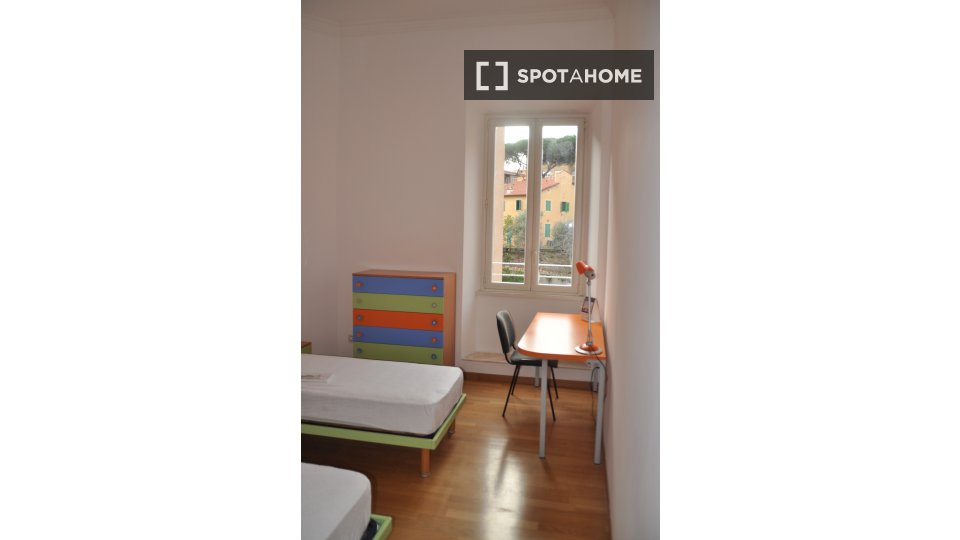 Double room Rome, 2 beds, 75m² — photo 15