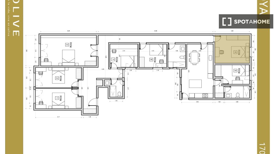 Double room Madrid, 7 beds — photo 20