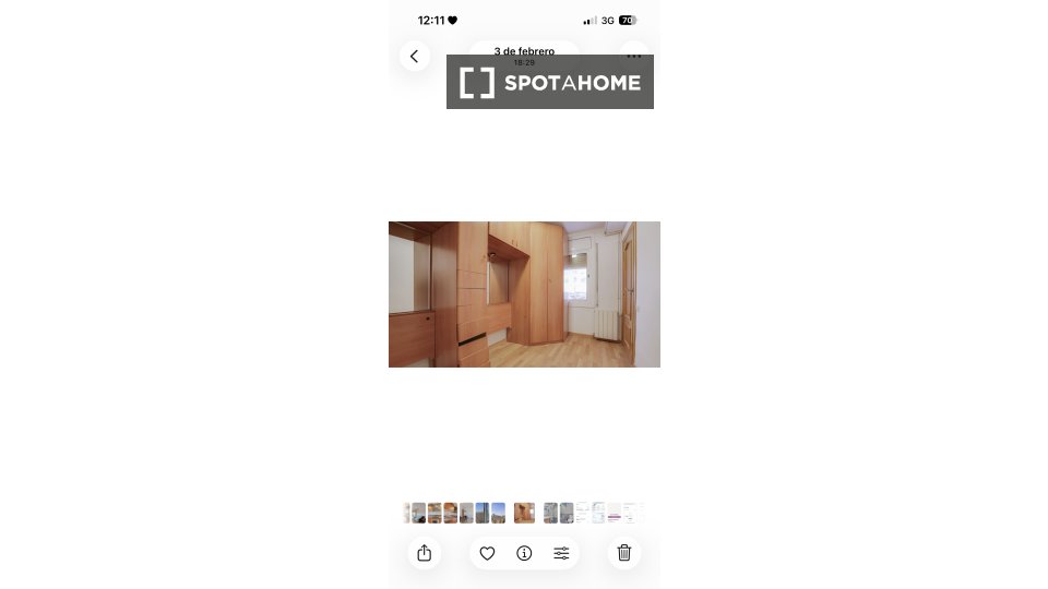 Double room Barcelona, 1 bed, 75m² — photo 3
