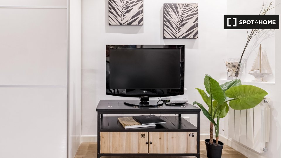 Appartamento con 1 camera da letto in affitto a Cortes, Madrid - in Madrid