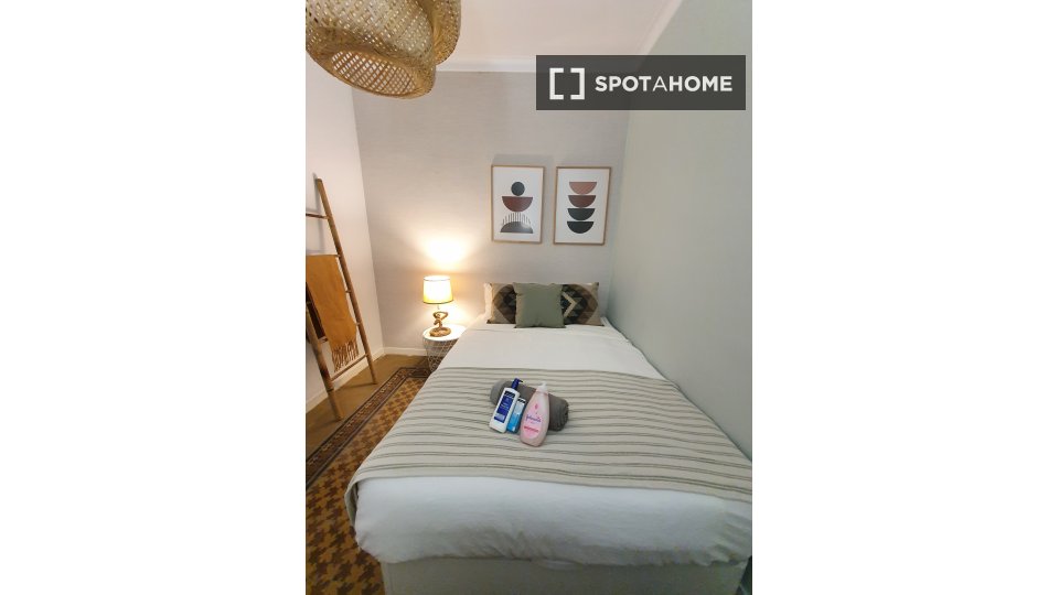 Here is the English translation:

Camera for rent in an apartment with 5 bedrooms in Barcelona - in Barcelona