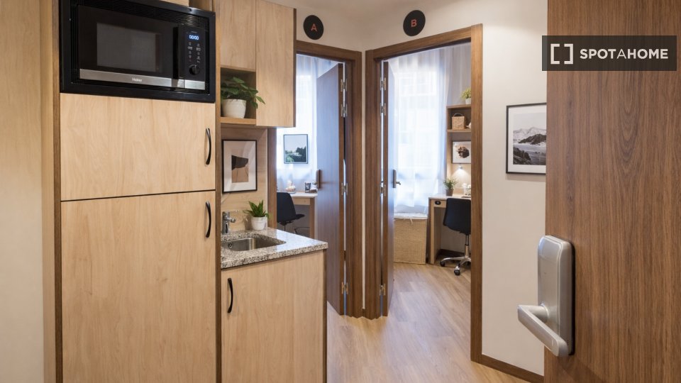 Double room Madrid, 2 beds — photo 21