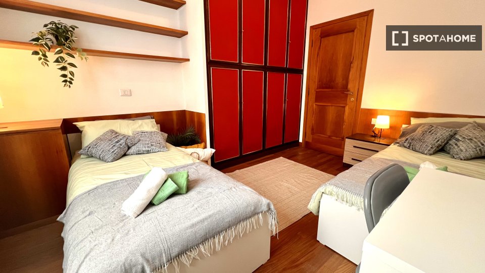Habitación doble Milán, 6 habitaciones, 150m² — foto 17