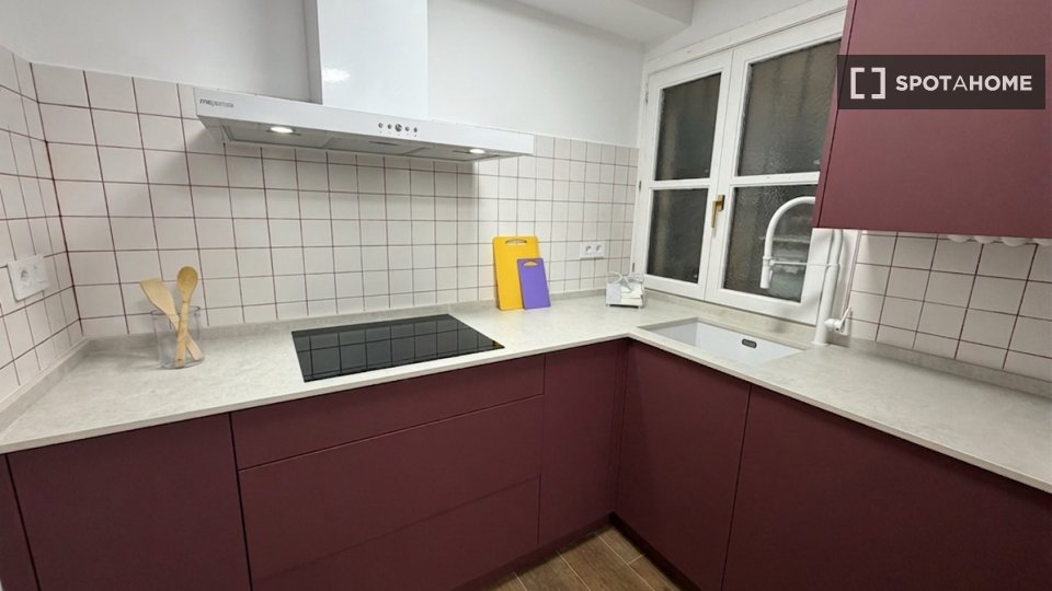 apartamento de 1 dormitorio en alquiler en el Casco Viejo, Bilbao