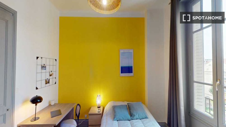 Camera doppia Lione, 5 camere, 120m² — foto 18