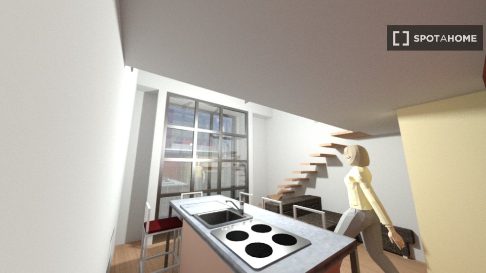 Apartment mono Turin, 35m² — photo 3
