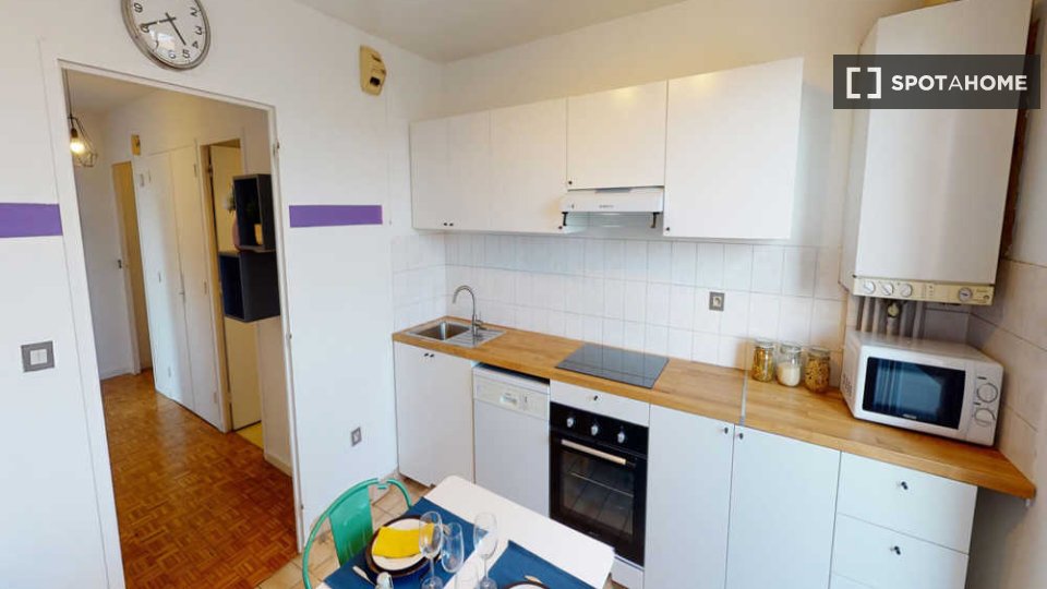 Double room Lyon, 4 beds, 90m² — photo 3