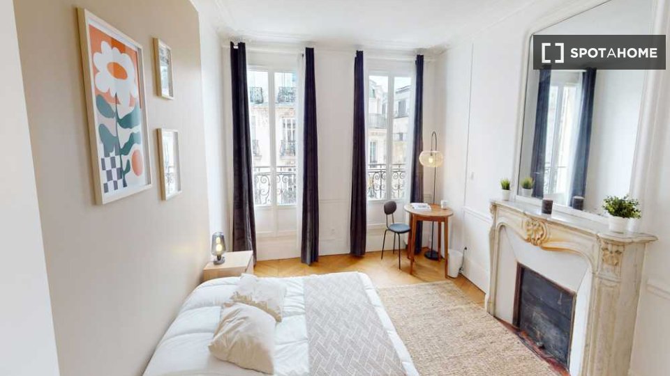 Double room Paris, 3 beds, 80m² — photo 2
