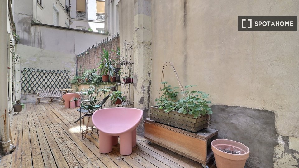 Appartamento arredato in affitto con 1 camera da letto - 40 m² - Canal Saint-Martin - Parigi - in Paris