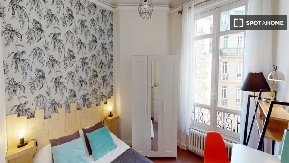 Camera doppia Parigi, 8 camere, 190m² — foto 15