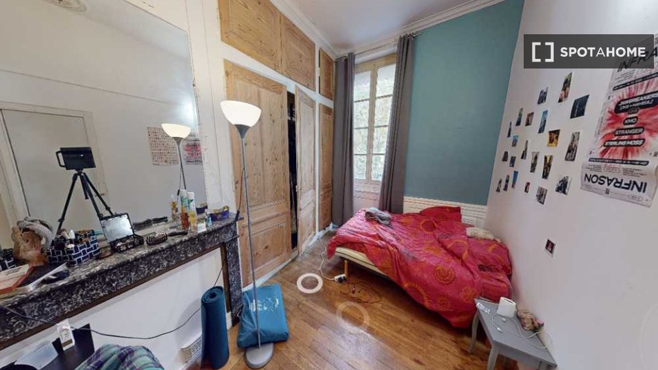 Camera doppia Lione, 3 camere, 100m² — foto 6