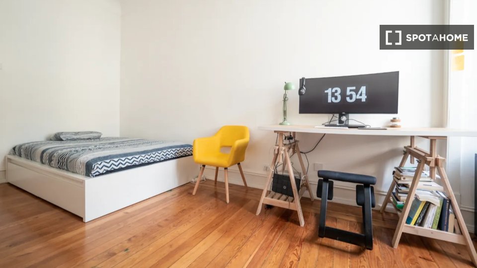 Double room Lisbon, 7 beds — photo 1