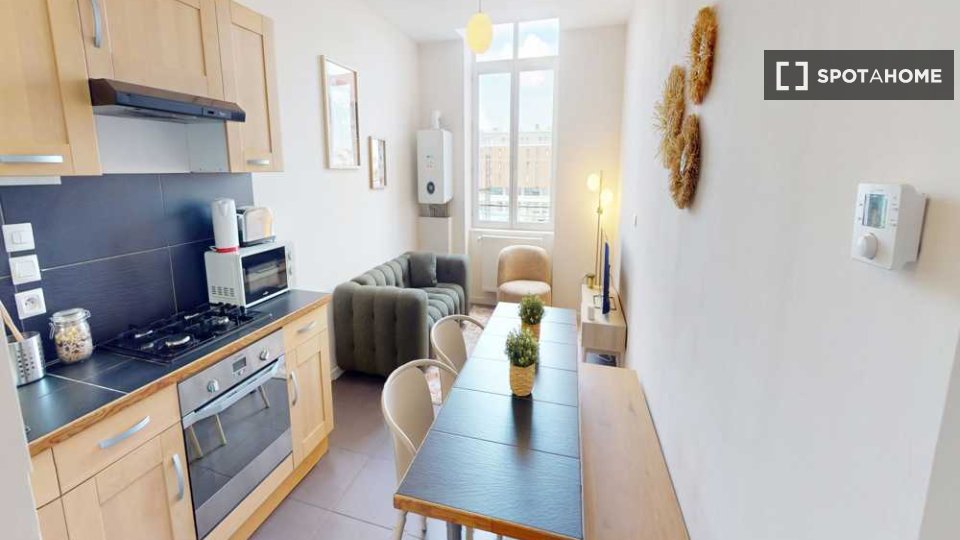 Double room Lyon, 3 beds, 70m² — photo 14