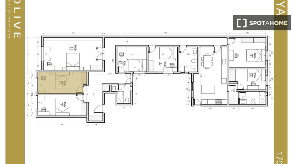 Double room Madrid, 7 beds — photo 22