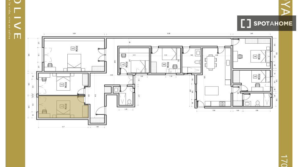 Double room Madrid, 7 beds — photo 32