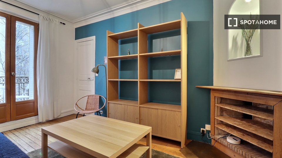 Appartamento con una camera da letto in affitto a Parigi, Clignancourt - a Parigi
