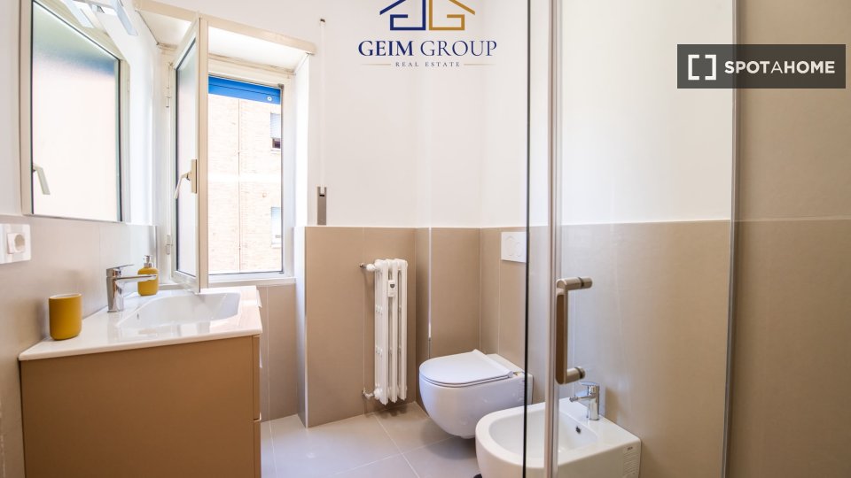 Chambre double Rome, 3 chambres, 90m² — photo 26