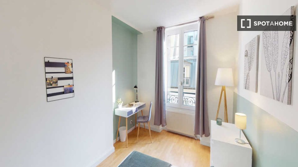 Camera in un appartamento condiviso con 5 camere da letto, Monnaie, Parigi - a Parigi