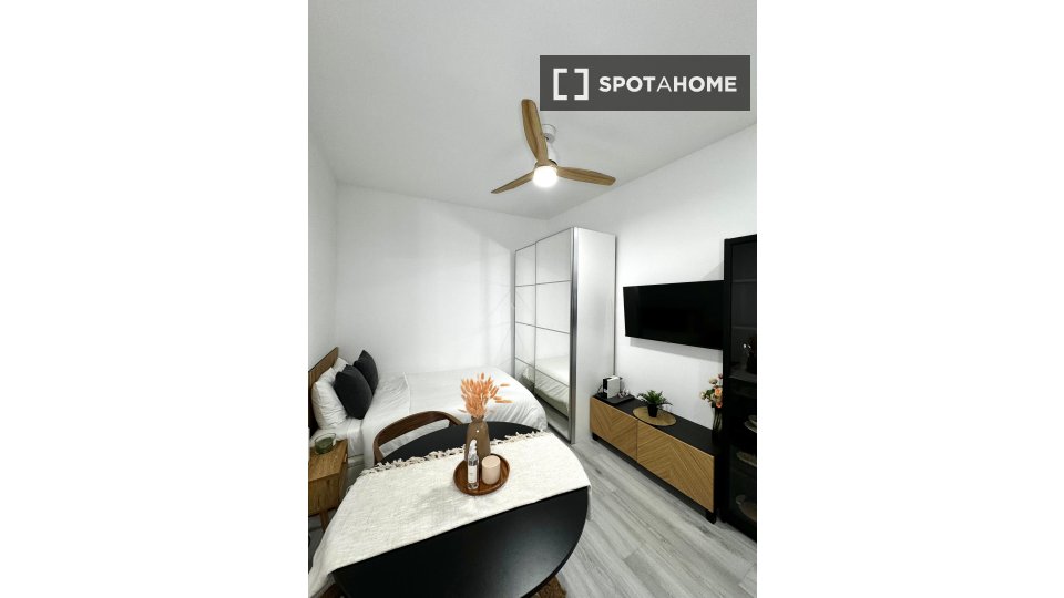 Double room Madrid, 1 bed — photo 4