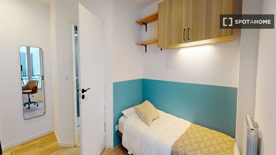 Camera doppia Parigi, 4 camere, 90m² — foto 14