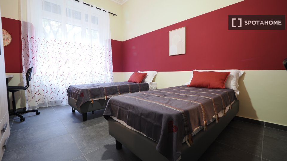 Double room Turin, 2 beds — photo 1