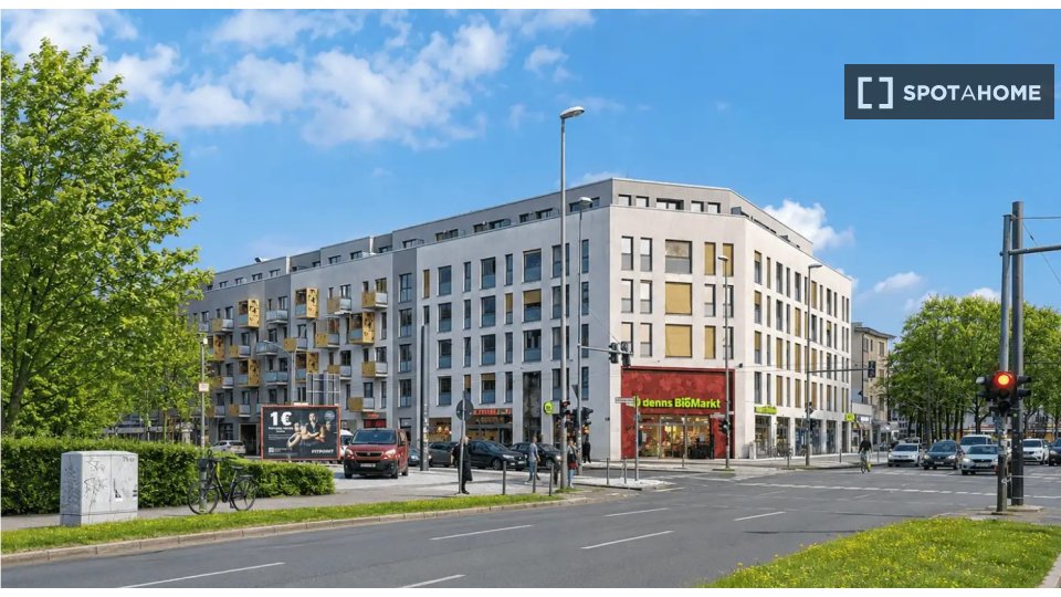 Appartamento con 1 camera da letto in affitto a Berlino.