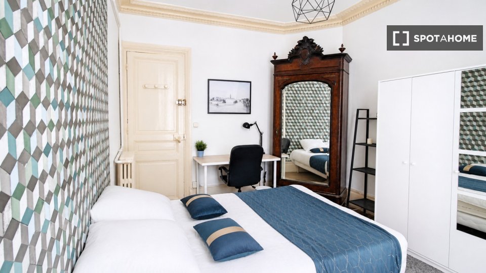 Chambre double Paris, 5 chambres — photo 20