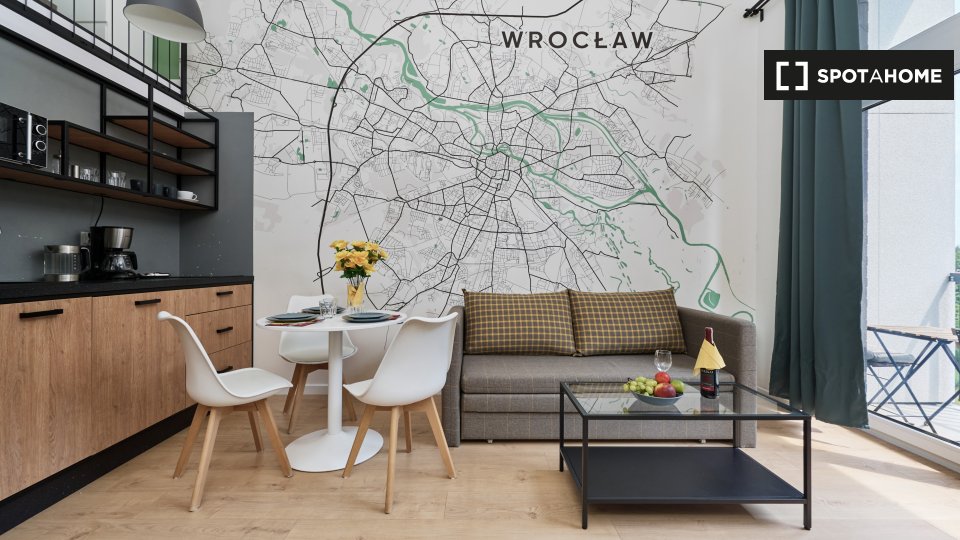Studio apartment for rent in Wroclaw (ref 875507) Spotahome