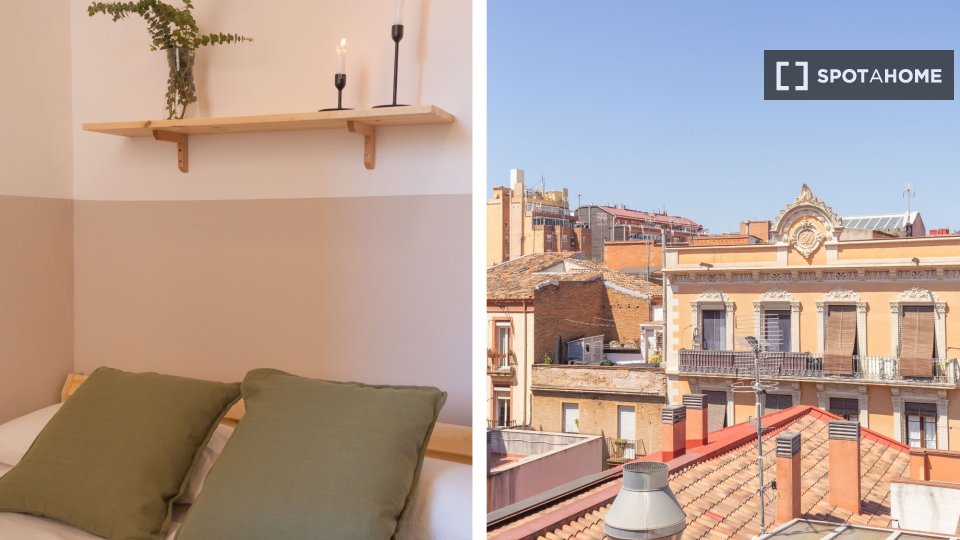 Double room Barcelona, 4 beds, 90m² — photo 18