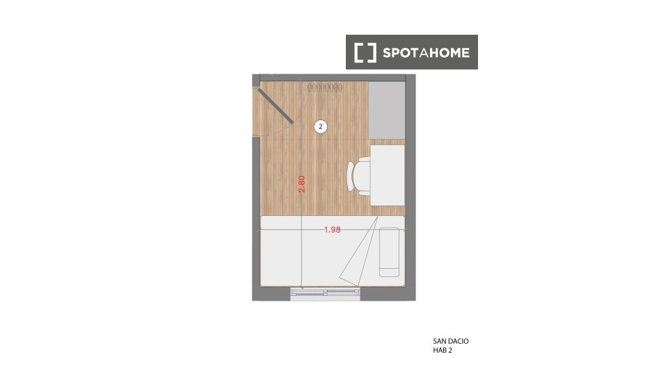 Double room Madrid, 5 beds — photo 32