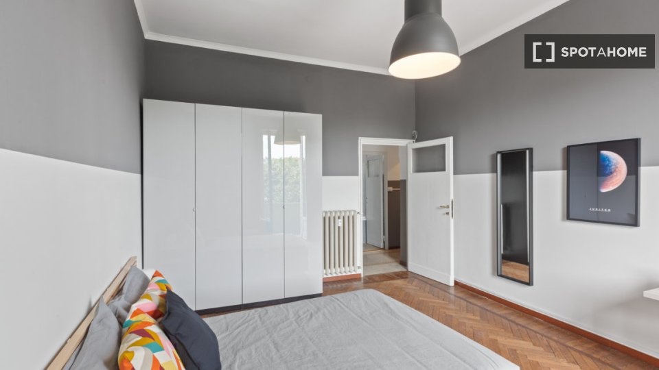 Double room Milan, 2 beds, 84m² — photo 2