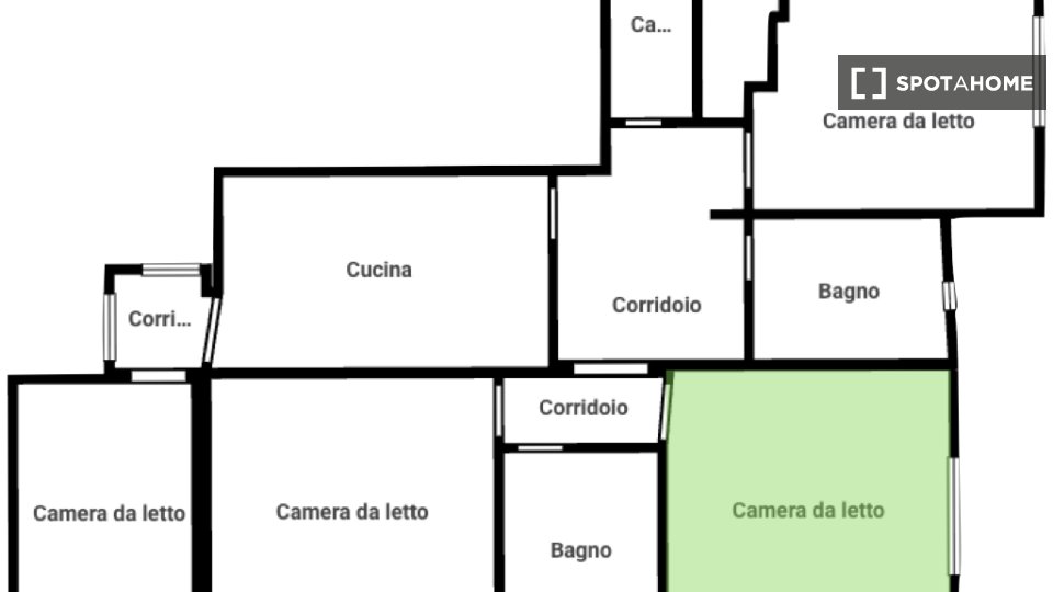 Double room Padua, 4 beds — photo 3