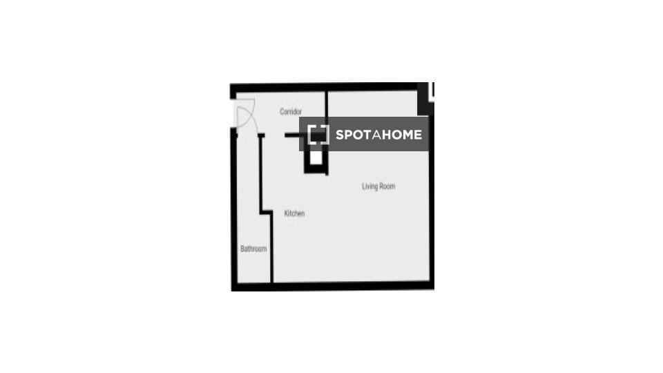 Apartment mono Berlin, 45m² — photo 4